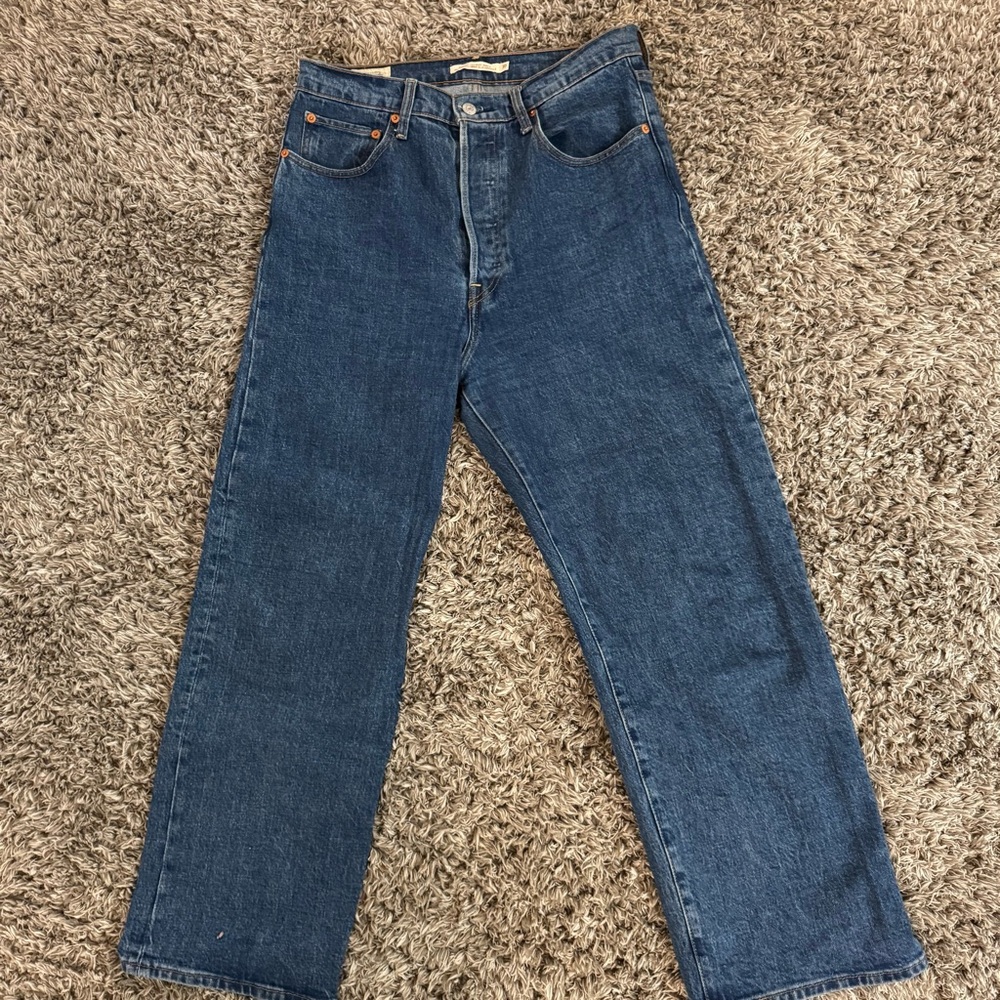Levi's Ribcage Straight Ankle Jeans